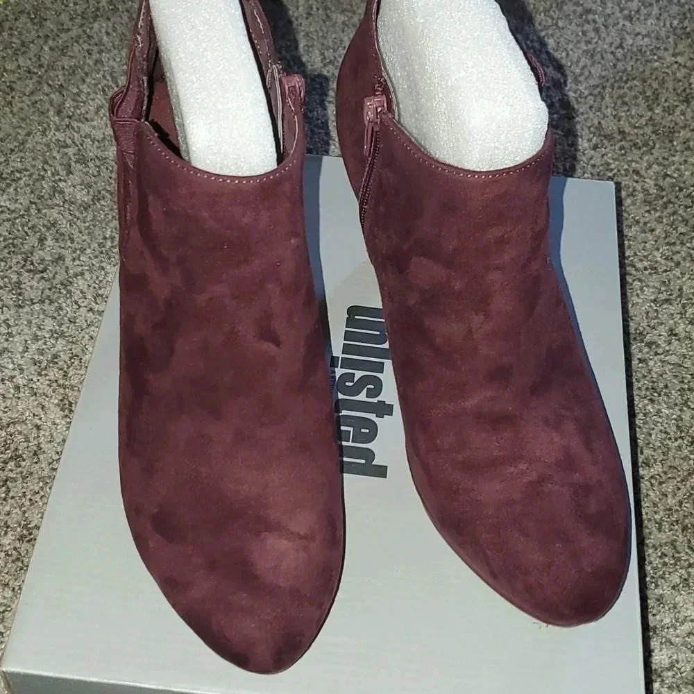 Unlisted Berry Heeled Boots